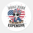 Search for american flag cat stickers Red white and blue