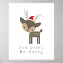 Search for christmas deer posters Cute