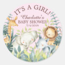 Search for girl jungle stickers Baby shower
