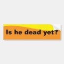 Search for dead bumper stickers Political