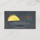 Search for tacos business cards Mexican food