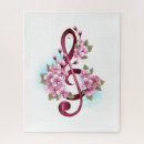 Search for music notes puzzles Musical