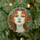Search for stained glass art christmas tree decorations Vintage