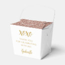 Search for rose gold favour boxes Glitter