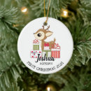 Search for baby deer christmas tree decorations Baby's first christmas