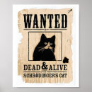 Search for schrodinger cat posters Wanted