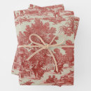 Search for toile de jouy wrapping paper Antique