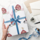 Search for farm animals wrapping paper Cow