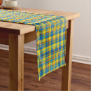 Search for blue plaid table runners Tartan
