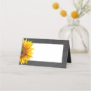Search for sunflower place cards Botanical