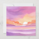 Search for watercolor sunset cards Pink