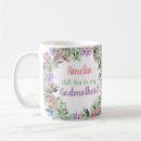 Search for will you be my godmother mugs Godparent