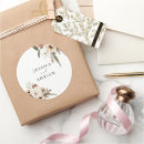 Search for circle wedding stickers Floral