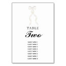 Search for bow wedding table cards Elegant