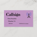 Search for amateur radio business cards Callsign