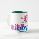 Search for couples wedding mugs Hubby