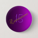 Search for quinceanera badges Purple