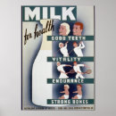 Search for vintage milk posters Dairy