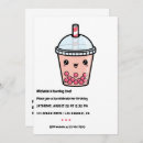 Search for bubble tea invitations Modern
