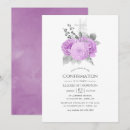 Search for purple confirmation invitations Chic