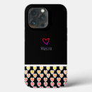 Search for colourful hearts pattern iphone cases Hand drawn