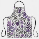 Search for purple floral aprons Foliage