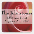Search for pale pink stickers Return address