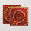 Search for bilingual wedding invitations Gold