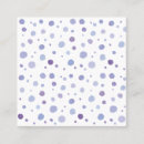 Search for polka dot business cards Blue