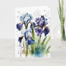Search for iris flower cards Elegant
