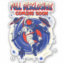 Search for red planet stickers Astronaut