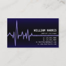 Search for pulse business cards Heart
