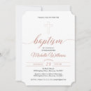 Search for church christening invitations Gold