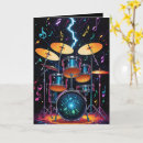 Search for drums birthday cards Rock