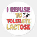 Search for tolerant stickers Lactose