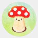 Search for cute mushrooms stickers Forest