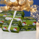 Search for santa hat wrapping paper Ball