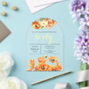 Search for orange 60th birthday invitations Flowers