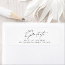 Search for graduation envelope return address labels Black and white