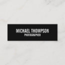 Search for masculine business cards Black and white