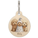 Search for halloween dog tags Trick or treat