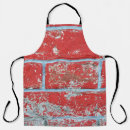 Search for red background aprons Brick