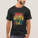 Search for vintage 1948 tshirts Retro