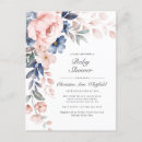 Search for postcard baby shower invitations Floral