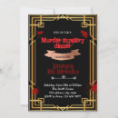 Search for dinner halloween invitations Murder mystery dinner