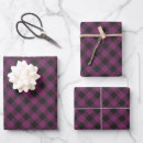 Search for purple plaid wrapping paper Buffalo