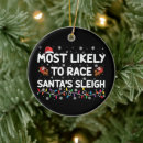 Search for sleigh christmas tree decorations Winter