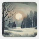 Search for winter scenes stickers Landscape