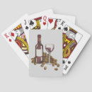 Search for wine playing cards Red