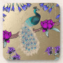 Search for peacock coasters Colourful